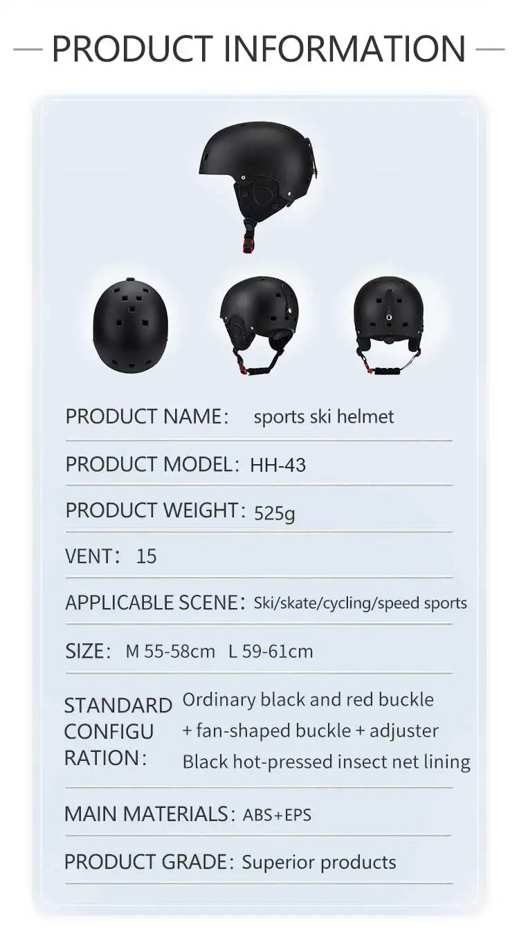 Bike Helmet Ski Helmet